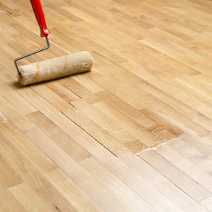 manutenzione del parquet verniciato