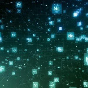 Gli elementi della tavola periodica, ideata da Mendeleev