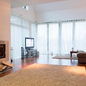 Parquet vicino al camino