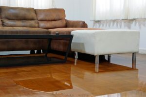 Quando il parquet si gonfia: allagamento