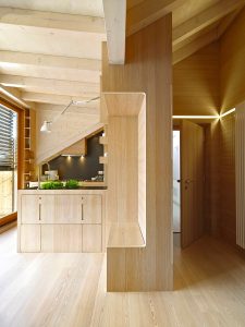 Boiserie moderna e parquet