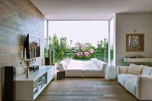 Boiserie moderna e parquet