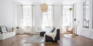 Parquet e arredamento total white