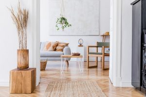 Salotto in total white
