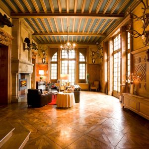 Un parquet lussuoso costruito con legni pregiati