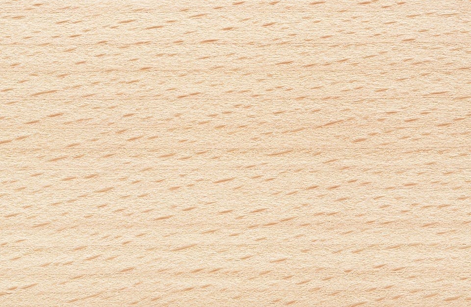 Caratteristica texture del legno di faggio