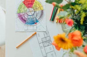 Planimetria di un'abitazione con l'ottagono Bagua del Feng Shui