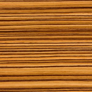 Dettaglio delle caratteristiche venature del parquet in zebrano