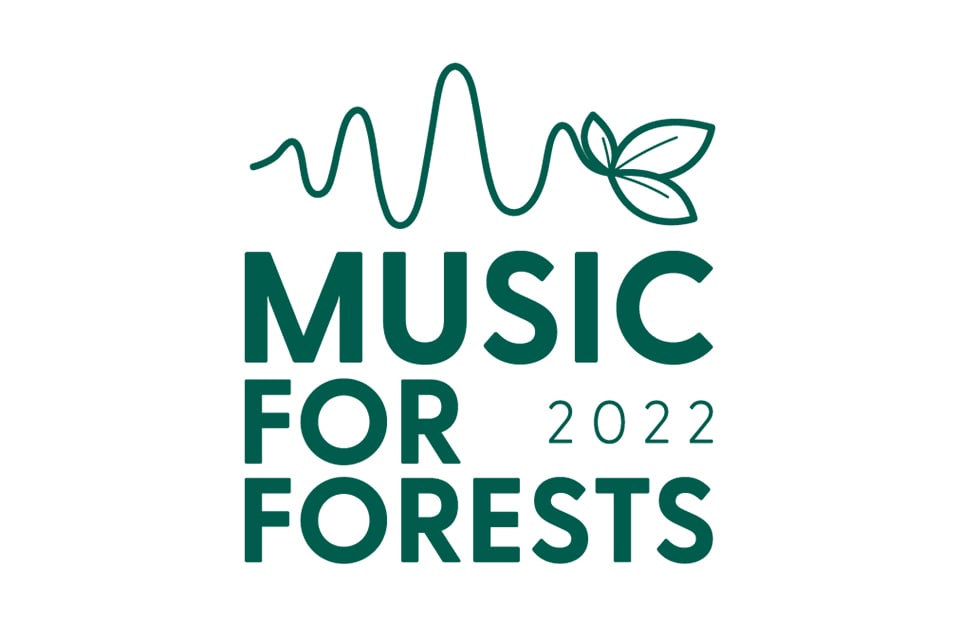 Il logo di MusicForForests