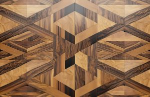Design di un parquet progettato dall'Intelligenza Artificiale text-to-image