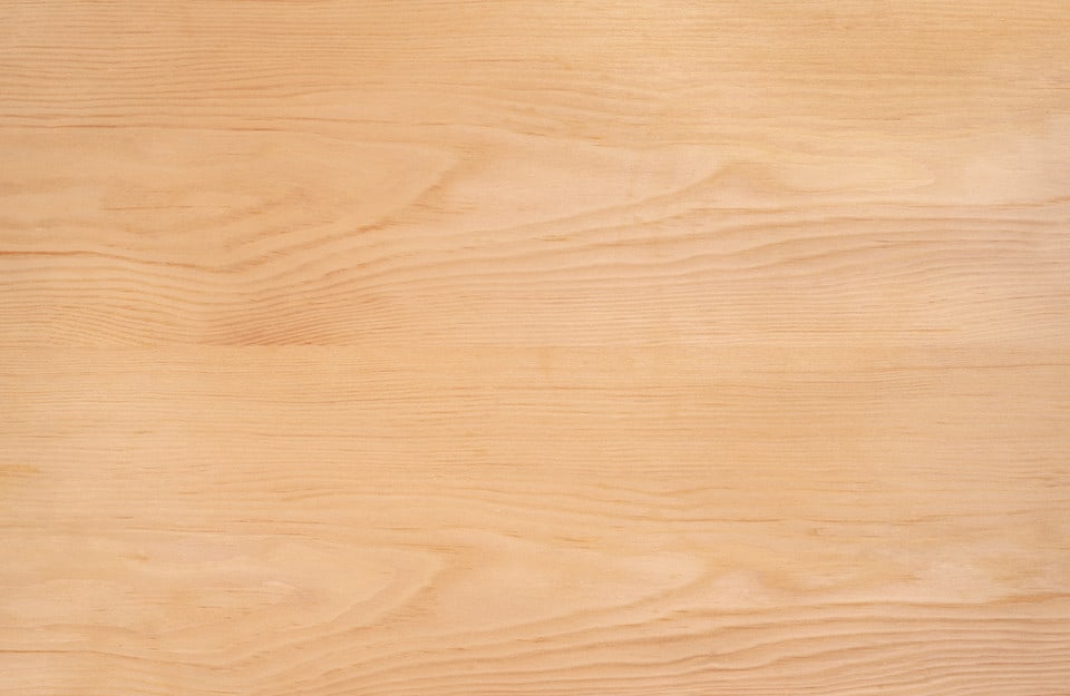 Primo piano sul caratteristico pattern del legno di abete di Douglas