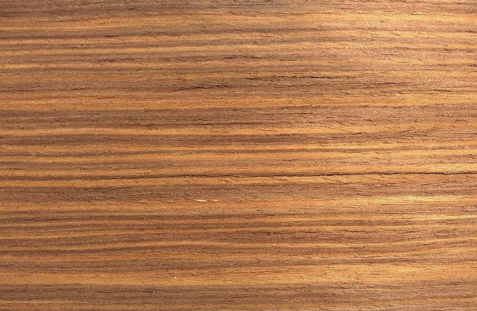 Primo piano sul caratteristico pattern del legno di louro