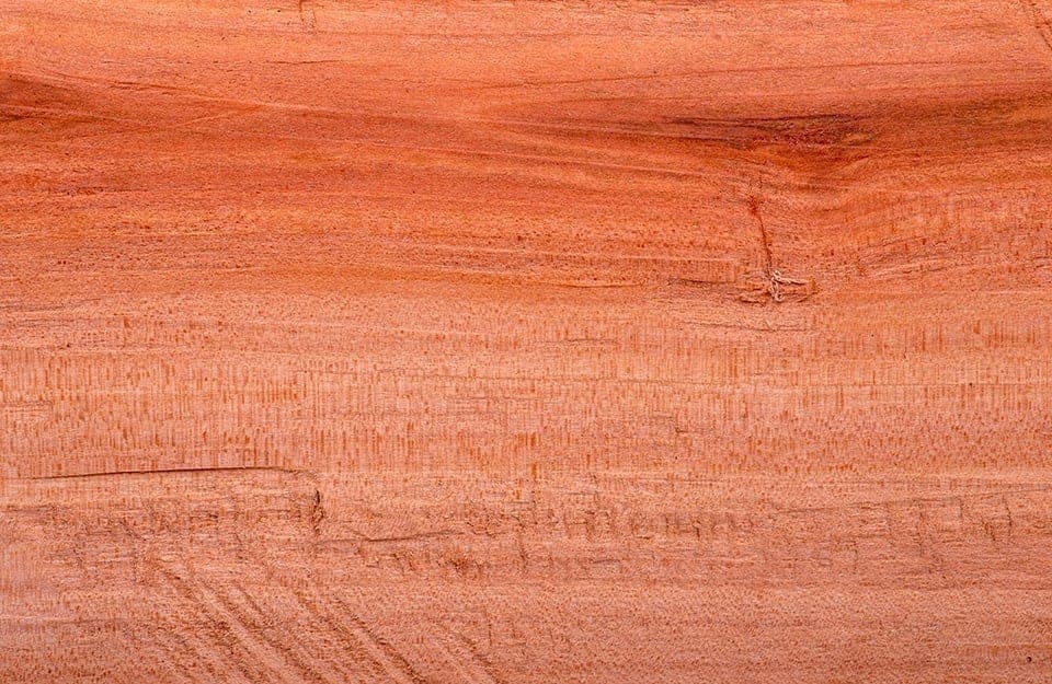 Primo piano sul caratteristico pattern del legno di pero