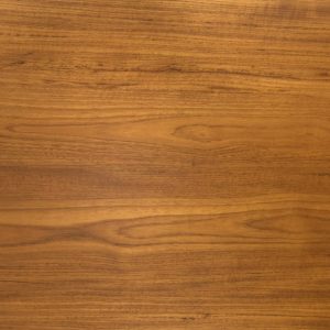 Primo piano sul caratteristico pattern del legno di teak