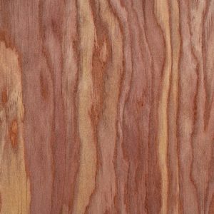 Primo piano sul caratteristico pattern del legno di cedro rosso americano